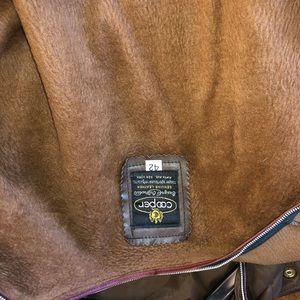 Vintage 80s Cooper leather jacket